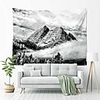 Wall Tapestry Art Decor Blanket Curtain Picnic Tablecloth Hanging Home Bedroom Living Room Dorm Decoration Polyester Mountain Pattern