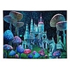 Wall Tapestry Art Decor Blanket Curtain Picnic Tablecloth Hanging Home Bedroom Living Room Dorm Decoration Polyester Mushroom Castle Beauty Views