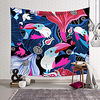 Wall Tapestry Art Decor Blanket Curtain Picnic Tablecloth Hanging Home Bedroom Living Room Dorm Decoration Polyester New Fantasy Bird Pattern
