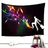 Wall Tapestry Art Decor Blanket Curtain Picnic Tablecloth Hanging Home Bedroom Living Room Dorm Decoration Polyester Note Color