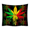 Wall Tapestry Art Decor Blanket Curtain Picnic Tablecloth Hanging Home Bedroom Living Room Dorm Decoration Polyester Novelty Modern Colorful Leaf Pattern