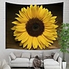 Wall Tapestry Art Decor Blanket Curtain Picnic Tablecloth Hanging Home Bedroom Living Room Dorm Decoration Polyester One Sunflower Beauty Views
