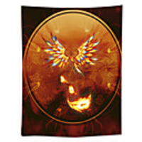 Wall Tapestry Art Decor Blanket Curtain Picnic Tablecloth Hanging Home Bedroom Living Room Dorm Decoration Polyester Phoenix