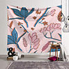 Wall Tapestry Art Decor Blanket Curtain Picnic Tablecloth Hanging Home Bedroom Living Room Dorm Decoration Polyester Plant Modern Floral Pattern
