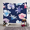 Wall Tapestry Art Decor Blanket Curtain Picnic Tablecloth Hanging Home Bedroom Living Room Dorm Decoration Polyester Plant Modern Multicolor Flower Pattern