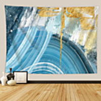 Wall Tapestry Art Decor Blanket Curtain Picnic Tablecloth Hanging Home Bedroom Living Room Dorm Decoration Polyester Print Beauty Striped Line Abstract View