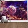 Wall Tapestry Art Decor Blanket Curtain Picnic Tablecloth Hanging Home Bedroom Living Room Dorm Decoration Polyester Print Colorful Tree Sky Abstract