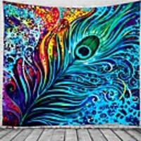 Wall Tapestry Art Decor Blanket Curtain Picnic Tablecloth Hanging Home Bedroom Living Room Dorm Decoration Polyester Psychedelic Theme