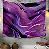 Wall Tapestry Art Decor Blanket Curtain Picnic Tablecloth Hanging Home Bedroom Living Room Dorm Decoration Polyester Purple Fluid Paint Pattern