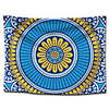Wall Tapestry Art Decor Blanket Curtain Picnic Tablecloth Hanging Home Bedroom Living Room Dorm Decoration Polyester Sky Blue Colorful Bohemia Mandala View