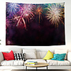 Wall Tapestry Art Decor Blanket Curtain Picnic Tablecloth Hanging Home Bedroom Living Room Dorm Decoration Polyester Sky Modern Fireworks