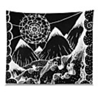 Wall Tapestry Art Decor Blanket Curtain Picnic Tablecloth Hanging Home Bedroom Living Room Dorm Decoration Polyester Snow Mountain Peak Views