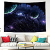 Wall Tapestry Art Decor Blanket Curtain Picnic Tablecloth Hanging Home Bedroom Living Room Dorm Decoration Polyester Starry Meteor Pattern