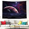 Wall Tapestry Art Decor Blanket Curtain Picnic Tablecloth Hanging Home Bedroom Living Room Dorm Decoration Polyester Starry Planet Pattern