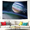 Wall Tapestry Art Decor Blanket Curtain Picnic Tablecloth Hanging Home Bedroom Living Room Dorm Decoration Polyester Starry Sky Color Planet