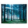 Wall Tapestry Art Decor Blanket Curtain Picnic Tablecloth Hanging Home Bedroom Living Room Dorm Decoration Polyester Sun Forest Views