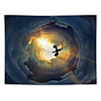 Wall Tapestry Art Decor Blanket Curtain Picnic Tablecloth Hanging Home Bedroom Living Room Dorm Decoration Polyester Sunshine Sky Views