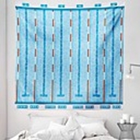 Wall Tapestry Art Decor Blanket Curtain Picnic Tablecloth Hanging Home Bedroom Living Room Dorm Decoration Polyester Swimming Pool Pattern