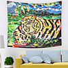 Wall Tapestry Art Decor Blanket Curtain Picnic Tablecloth Hanging Home Bedroom Living Room Dorm Decoration Polyester Tiger View