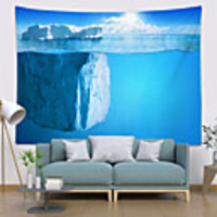 Wall Tapestry Art Decor Blanket Curtain Picnic Tablecloth Hanging Home Bedroom Living Room Dorm Decoration Polyester Tip Of The Iceberg