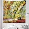 Wall Tapestry Art Decor Blanket Curtain Picnic Tablecloth Hanging Home Bedroom Living Room Dorm Decoration Polyester Willow Branches Views