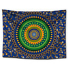 Wall Tapestry Art Decor Blanket Curtain Picnic Tablecloth Hanging Home Bedroom Living Room Dorm Decoration Polyster Bohemia Colorful Round Mandala Beauty Views