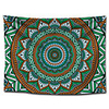 Wall Tapestry Art Decor Blanket Curtain Picnic Tablecloth Hanging Home Bedroom Living Room Dorm Decoration Polyster Bohemia Green Orange Mandala Colorful Beauty Views