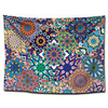 Wall Tapestry Art Decor Blanket Curtain Picnic Tablecloth Hanging Home Bedroom Living Room Dorm Decoration Polyster Bohemia Mandala Floral Colorful Beauty View