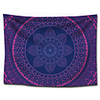 Wall Tapestry Art Decor Blanket Curtain Picnic Tablecloth Hanging Home Bedroom Living Room Dorm Decoration Polyster Bohemia Mandala Purple Blue Beauty View