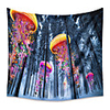 Wall Tapestry Art Decor Blanket Curtain Picnic Tablecloth Hanging Home Bedroom Living Room Dorm Decoration Polyster Forest Wind Chimes Beauty Views