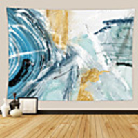 Wall Tapestry Art Decor Blanket Curtain Picnic Tablecloth Hanging Home Bedroom Living Room Dorm Decoration Polyster Print Color Abstract Views