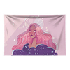 Wall Tapestry Art Decor Blanket Curtain Picnic Tablecloth Hanging Home Bedroom Living Room Dorm Decoration Pretty Girl miniinthebox
