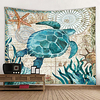 Wall Tapestry Wall Hanging Art Deco Blanket Curtain Hanging at Home Bedroom Living Room Decoration Astrolabe Tortoise Pattern miniinthebox