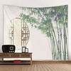 Wall Tapestry Wall Hanging Art Deco Blanket Curtain Hanging at Home Bedroom Living Room Decoration Bamboo Pattern miniinthebox