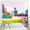 Wall Tapestry Wall Hanging Art Deco Blanket Curtain Hanging at Home Bedroom Living Room Decoration Beautiful Scenery Illustration miniinthebox