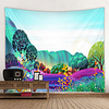 Wall Tapestry Wall Hanging Art Deco Blanket Curtain Hanging at Home Bedroom Living Room Decoration Beautiful Scenery Mountain Forest miniinthebox
