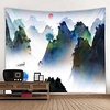 Wall Tapestry Wall Hanging Art Deco Blanket Curtain Hanging at Home Bedroom Living Room Decoration Landscape Ink Painting miniinthebox