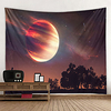Wall Tapestry Wall Hanging Art Deco Blanket Curtain Hanging at Home Bedroom Living Room Decoration Sci-fi Series Falling Planet Earth miniinthebox