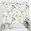 Wall Tapestry Wall Hanging Art Deco Blanket Curtains Hanging at Home Bedroom Living Room Decoration Garden Theme Beautiful Flower Branches miniinthebox