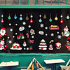 WallDecals Decor Vinyl DIY Christmas Santa Claus Wall Stickers Removable Waterproof Wallpaper Decals Art Easy Peel Stick