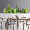 WallDecals Decor Vinyl DIY Green Cactus Wall Stickers Removable Waterproof Wallpaper Decals Art Easy Peel Stick for Kids Room Living Room BedroomStick for Kids Room Living Room Bedroom