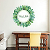 WallDecals Decor Vinyl DIY Green Tree Leaves Wall Stickers Removable Waterproof Wallpaper Decals Art Easy Peel Stick for Kids Room Living Room Bedroom