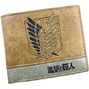 Wallets Inspired by Attack on Titan Naruto One Piece Anime Cosplay Accessories Wallet leatherette Men