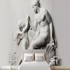 Wallpaper / Mural / Wall Cloth Canvas Wall Covering - Adhesive required Art Deco / 3D / Angel