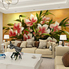 Wallpaper / Mural / Wall Cloth Canvas Wall Covering - Adhesive required Floral / Art Deco / 3D