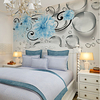 Wallpaper / Mural / Wall Cloth Canvas Wall Covering - Adhesive required Floral / Art Deco / 3D