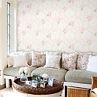 Wallpaper Nonwoven Wall Covering - Adhesive required Floral / Botanical