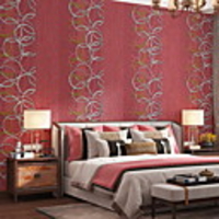 Wallpaper Nonwoven Wall Covering - Adhesive required Floral / Botanical