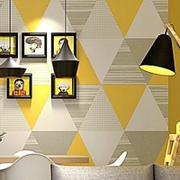 Wallpaper Nonwoven Wall Covering - Adhesive required Geometric