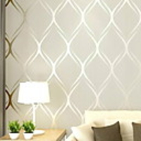 Wallpaper Nonwoven Wall Covering - Adhesive required Striped